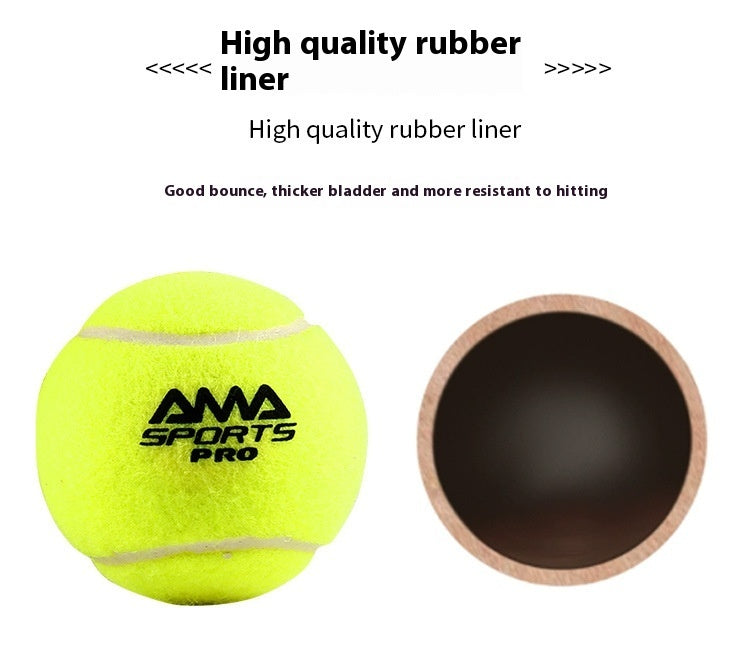 Cage Plate Tennis High Elasticity Durable Training Ball